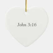 Christliche Weihnachtsbaum-Dekoration Keramik Ornament (Hinten)