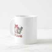 Christliche Weihnachtsfreude an der Coquette Jesu Kaffeetasse (Vorderseite Links)