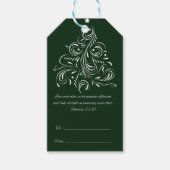 Christliche Weihnachtsgeschenke Tags Geschenkanhänger (Vorderseite)