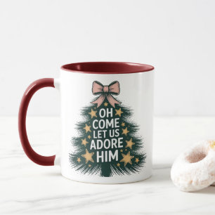 Christliche Weihnachtskaffee-Tasse Tasse