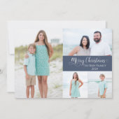 Christliche Weihnachtskarte Einladung (Rückseite)