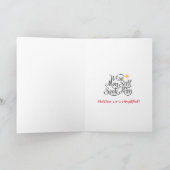 Christliche Weihnachtskarte Feiertagskarte (Innenseite)