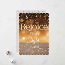 Christliche Weihnachtskarte