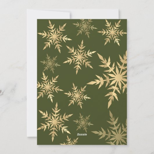 Christliche Weihnachtskarte Feiertagskarte (Rückseite)