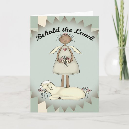 Christliche Weihnachtskarte Feiertagskarte (Vorderseite)