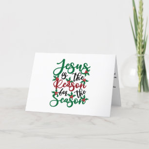 Christliche Weihnachtskarte Feiertagskarte