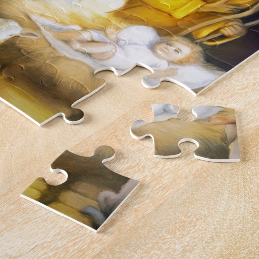 Christliche Weihnachtskarte Puzzle (Seite)