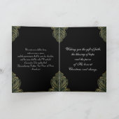 Christliche Weihnachtskarten Feiertagskarte (Innenseite)