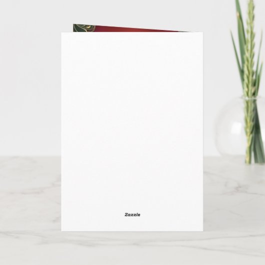 Christliche Weihnachtskarten Feiertagskarte (Rückseite)