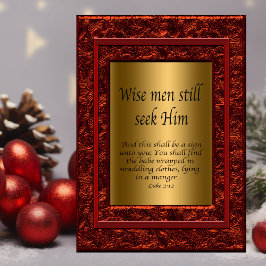 Christliche Weihnachtskarten Feiertagskarte