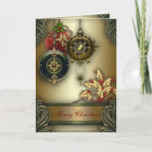 Christliche Weihnachtskarten Feiertagskarte (Vorderseite)