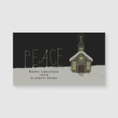 christliche Weihnachtskarten Magnetkarte (Vorderseite)