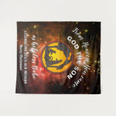 Christliche Weihnachtskrippe Wandteppich (Vorderseite (Horizontal))