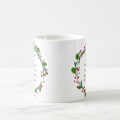 Christliche Weihnachtsschrift Kaffeetasse (Mittel)