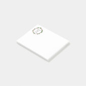 Christliche Weihnachtsschrift Post-it Klebezettel (angewinkelt)