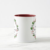 Christliche Weihnachtsschrift Tasse (Zentrum)