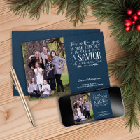 Christliche Weihnachtsverse Typografie Holiday Fot