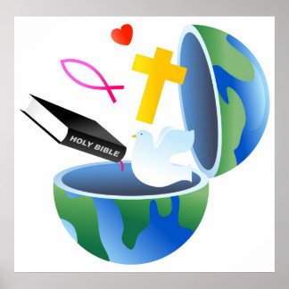 Christliche Welt Poster