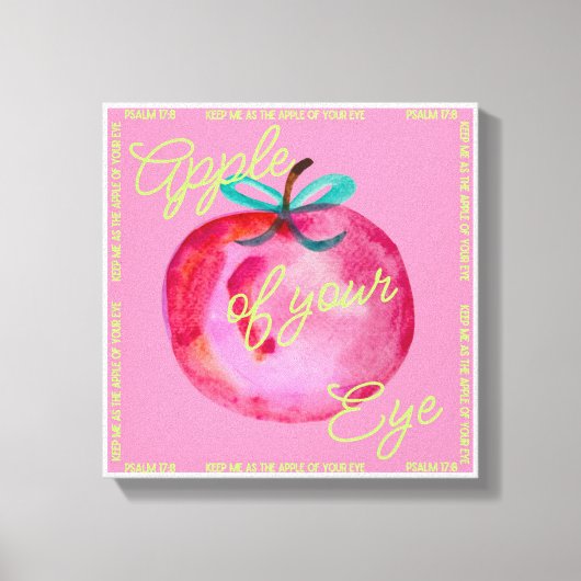 Christliche Wohngestaltung Christliches Kinderzimm Leinwanddruck (Vorderseite)