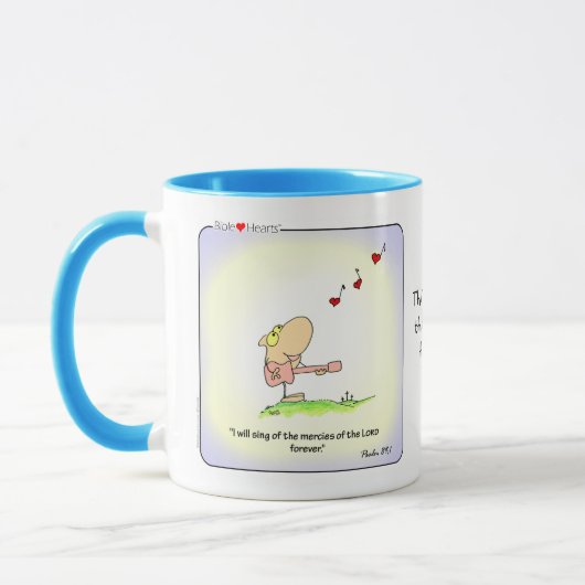Christliche Worship-Kaffee-Tasse mit Schrift Tasse (Links)