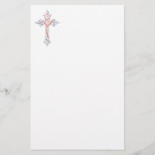 Christliche Wörter Briefpapier