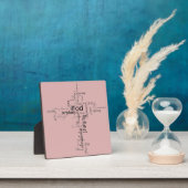 Christliche Wörter Fotoplatte (InSitu)