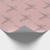 Christliche Wörter Geschenkpapier (Ecke)