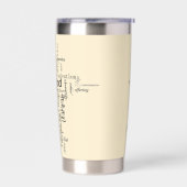Christliche Wörter personalisiert Thermobecher (Links)