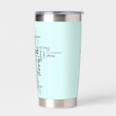 Christliche Wörter personalisiert Thermobecher (Links)