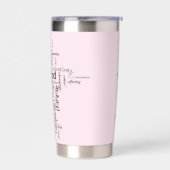 Christliche Wörter personalisiert Thermobecher (Links)