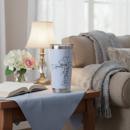 Christliche Wörter personalisiert Thermobecher