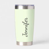 Christliche Wörter personalisiert Thermobecher (Rückseite)