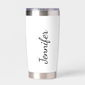 Christliche Wörter personalisiert Thermobecher (Rückseite)