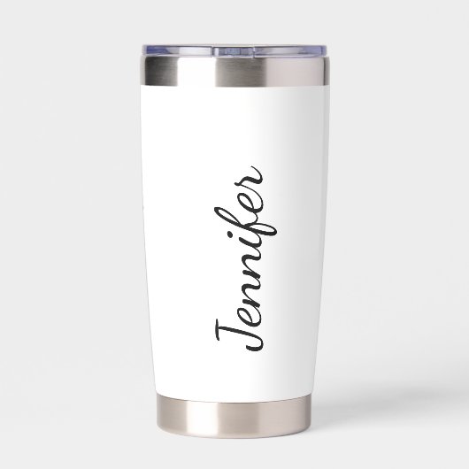 Christliche Wörter personalisiert Thermobecher (Rückseite)