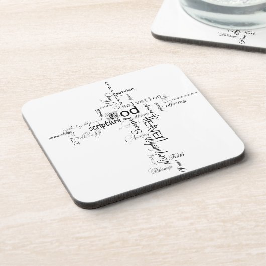 Christliche Wörter Untersetzer (Linke Seite)