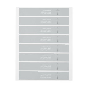 Christliche Wraparoundmarken für Metalle Kreuz 2