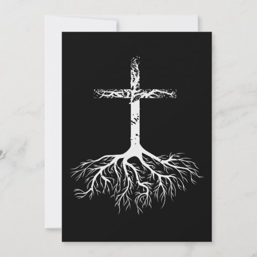 Christliche Wurzel deines Glaubens an Jesus Christ Save The Date (Vorderseite)