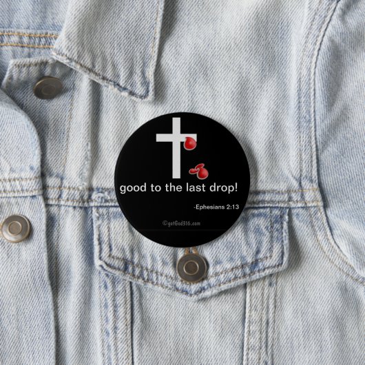 Christliche Zitate Button (Beispiel)