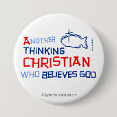 Christliche Zitate Button (Vorderseite)