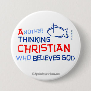 Christliche Zitate Button