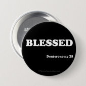 Christliche Zitate Button (Vorne & Hinten)