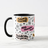 Christliche Zitate Farbige Tasse (Links)