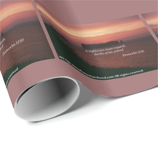 Christliche Zitate Geschenkpapier (Rolleneckpunkt)