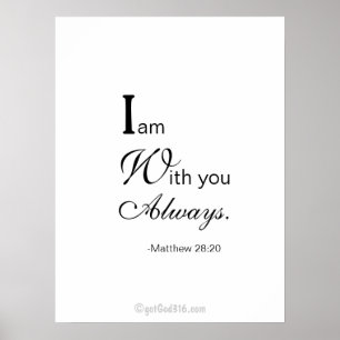Christliche Zitate gotGod316.com Wall Art Poster