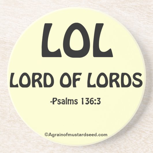 Christliche Zitate Inspiration Getränkeuntersetzer (Vorne)