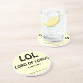 Christliche Zitate Inspiration Getränkeuntersetzer (Seite)