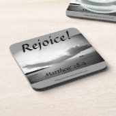 Christliche Zitate Inspiration Getränkeuntersetzer (Linke Seite)