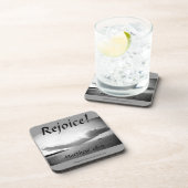 Christliche Zitate Inspiration Getränkeuntersetzer (Rechte Seite)