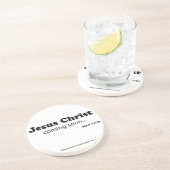 Christliche Zitate Inspiration Getränkeuntersetzer (Seite)