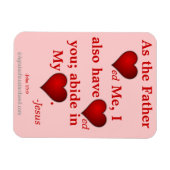 Christliche Zitate Inspiration Magnet (Horizontal)